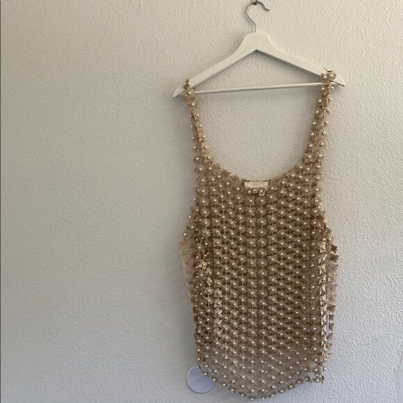 Anthropologie Beaded Lace Tunic Vest – One Size Fits Most - Picture 2 of 13